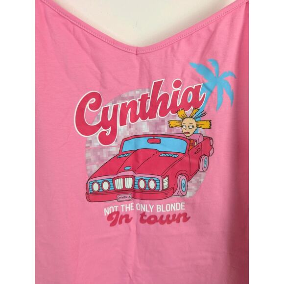 Rugrats Cynthia Dress Pink Spaghetti Strap Nickelodeon X Shein 0XL - Picture 2 of 4